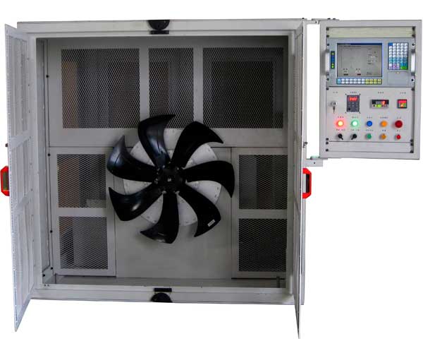 High-speed destructive testing balancing machine